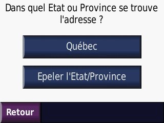 entrer la province ou l'&eacute;tat