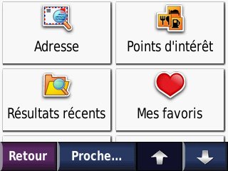 &eacute;cran ou aller