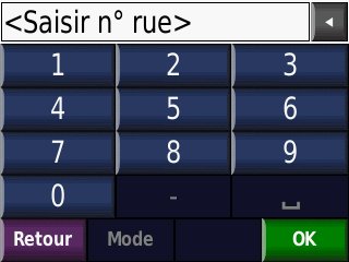 saisie num&eacute;ro civique