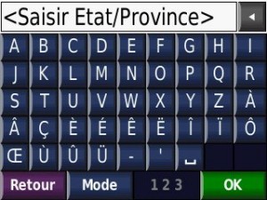 saisie de l'etat ou de la province