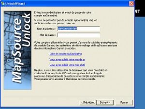 question sur client mapsource unlockWizard